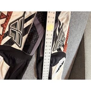 Fly Racing Mens Motocross Pants Size 32 Black White Brown MX ATV Dirt Bike